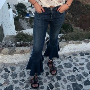 Citizens of humanity drew flounce pants